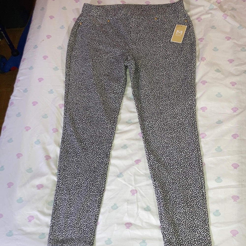 Michael Kors Monochrome Patterned Apparel pants